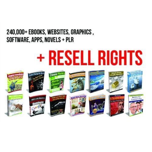 Product picture 250000+ eBooks,50000+ PLR Articles,Software -Websites
