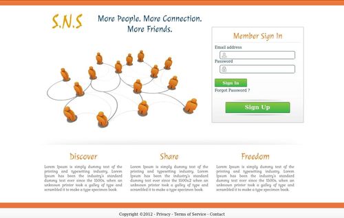 Product picture Social Networking Website Script - Similar to FaceBook